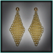 Gold Fill European Four-In-One Earrings.